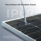 Cargar imagen en el visor de la galería, Renogy-100 Watt 12 Volt Monocrystalline Solar Panel (Compact Design)
