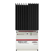 Cargar imagen en el visor de la galería, Morningstar’s TriStar MPPT solar controller with TrakStar Technology is an advanced maximum power point tracking (MPPT) battery charger foroff-grid photovoltaic (PV) systems up to 3kW.
