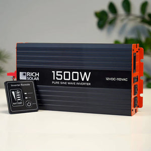 RichSolar Kit-1500 Watt Industrial Pure Sine Wave Inverter
