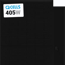 Load image into Gallery viewer, QCells solar panel-405W Solar Panel 132 Cell 12 Busbar Q.PEAK DUO BLK ML-G10+ Assembled in USA

