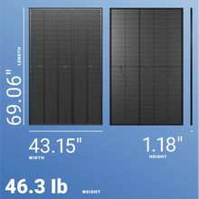 Load image into Gallery viewer, Aptos Solar-370W Solar Panel 120 Cell Bifacial DNA-120-BF26
