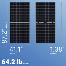 Load image into Gallery viewer, QCells solar panel-485W Solar Panel 156 cells XLG103QPD-BFG
