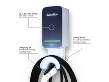Load image into Gallery viewer, Enel X JuiceBox 40A Hardwire 9.6kW WiFi Enable 25ft Cable EV Charger- Plug-In- Enel X JuiceBox 40A 9.6kW Plug-In 14-50 WiFi Enable 25ft Cable EV Charger
