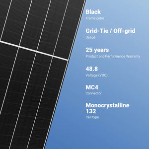Panasonic-400W Solar Panel 132 cell EVP132GL