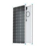 Load image into Gallery viewer, High in power, compact in size, this Renogy 100 Watt 12 Volt Monocrystalline Solar Panel is the perfect option for any off-grid application. Ideal for RVs, motorhomes, cabins, marine areas, home backup power, and more. The panels feature lightweight aluminum frames and shatter-resistant glass, making them perfect for outdoor applications. 
