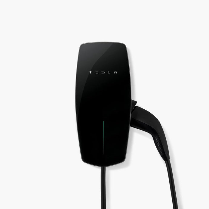 Tesla- J1772 Wall Connector - Electric Vehicle (EV) Charger for All EVs-Level 2-up to 48A with 24' Cable-Designed for Any J1772 EV Model