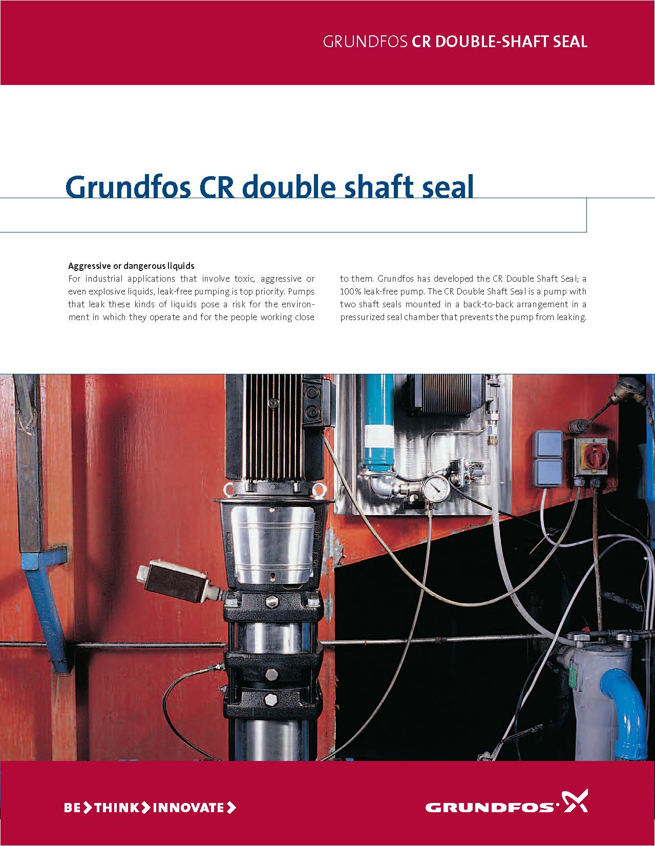 GRUNDFOS Pumps- CR 1 Series, Model CR 1-15, Multistage Centrifugal