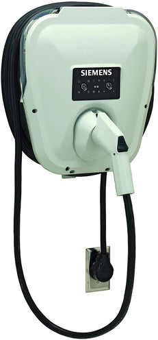 Siemens-EV Charger US2 VersiCharge Level-2 30Amp Fast Charging up-to 8Hrs Delay Cable +2ft