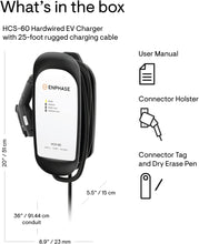 Cargar imagen en el visor de la galería, Enphase HCS-50 EV Charger (Formerly ClipperCreek): 40A, 9.6kW, 240V Hardwired, 25 ft Cable, 5-Year Warranty
