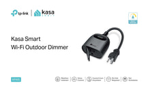 Load image into Gallery viewer, Kasa Smart-Outdoor Smart Dimmer Plug, IP64 Plug- in Dimmer for Outdoor String Lights, Compatible with Alexa, Google Assistant &amp; SmartThings, Long Wi-Fi Range 2.4Ghz, No Hub Required, ETL Certified(KP405)
