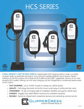 Cargar imagen en el visor de la galería, Enphase-HCS-40 EV Charger (Formerly ClipperCreek) 32A, 7.7kW, 240V Plug-in, NEMA 14-50, 25 ft Cable, 5-Year Warranty
