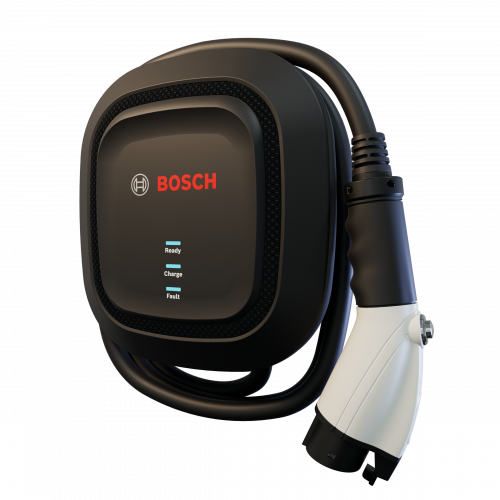 Bosch EV300 is UL listed, Level 2 Charging Station tested to all applicable industry standards, built to be weather-resistant and designed for easy installation and low maintenance. 