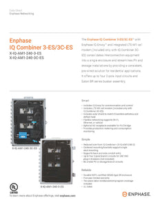 Enphase-X-IQ-AM1-240-3-ES, AC Combiner Box with Enphase IQ Envoy