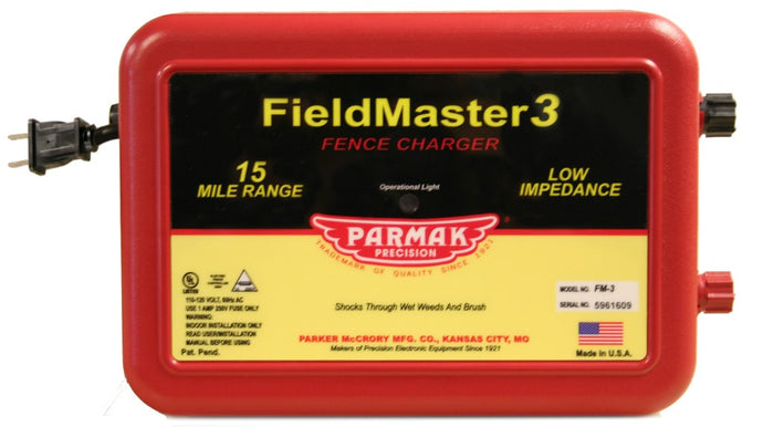 Parmak-Field Master 3 Electric Fence Charger Model FM-3
