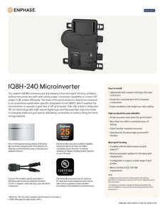 ENPHASE Energy-IQ8H Microinverter (MC4)