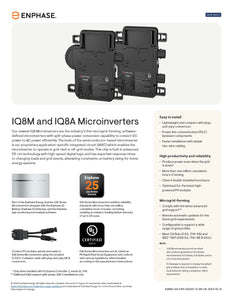 ENPHASE Energy-IQ8M Microinverter (Q-DCC)