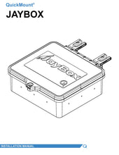 Load image into Gallery viewer, Quick Mount-PV QM-JBX-RF02-B1 JayBox™Junction Box Roof Mount for Comp Shingle Roofs Black Finish Version 2
