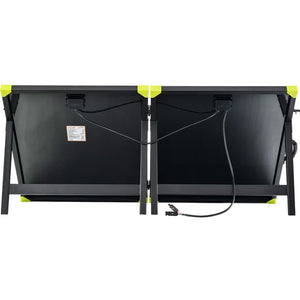 RichSolar-MEGA 100 Watt Portable Solar Panel Briefcase Best 12V Panel for Solar Generators and Portable Power Stations 25-Year Output Warranty