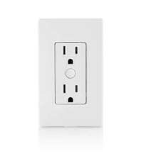 Load image into Gallery viewer, Leviton-Decora Smart Wi-Fi Tamper-Resistant Outlet (2nd Gen), D215R-2RW
