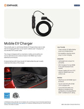 Cargar imagen en el visor de la galería, Enphase-EVSE-NA-1012-0130-X000 ( Residential EV chargers)
