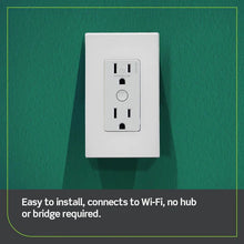 Load image into Gallery viewer, Leviton-Decora Smart Wi-Fi Tamper-Resistant Outlet (2nd Gen), D215R-2RW
