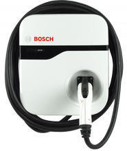 Cargar imagen en el visor de la galería, It&#39;s never been so affordable to quickly and efficiently charge your electric vehicle. Utilizing Bosch expertise in household appliances and automotive solutions, the Level 2 EV Charger 240 Volt charging station is UL-certified and is designed to safely charge electric vehicles. Level 2 EV Charger is one of the perfect solutions for all indoor and outdoor electric vehicle charging needs and can be either wall or pedestal mounted

