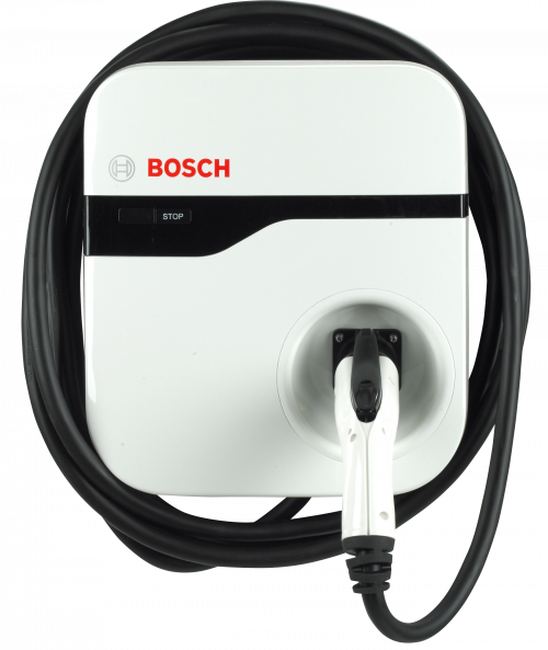 It's never been so affordable to quickly and efficiently charge your electric vehicle. Utilizing Bosch expertise in household appliances and automotive solutions, the Level 2 EV Charger 240 Volt charging station is UL-certified and is designed to safely charge electric vehicles. Level 2 EV Charger is one of the perfect solutions for all indoor and outdoor electric vehicle charging needs and can be either wall or pedestal mounted