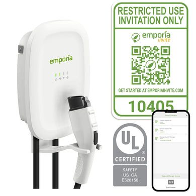 Emporia EV Charger with ProControlis a charging solution ideal for businesses, buildings, condos, rentals, and fleets that want to provide access controlled & EV charging to their employees, tenants, guests, & and customers.