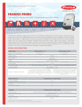 Load image into Gallery viewer, Fronius-Primo 5.0-1, Non-Isolated String Inverter, 5000W, 240/208 Vac, AFCI
