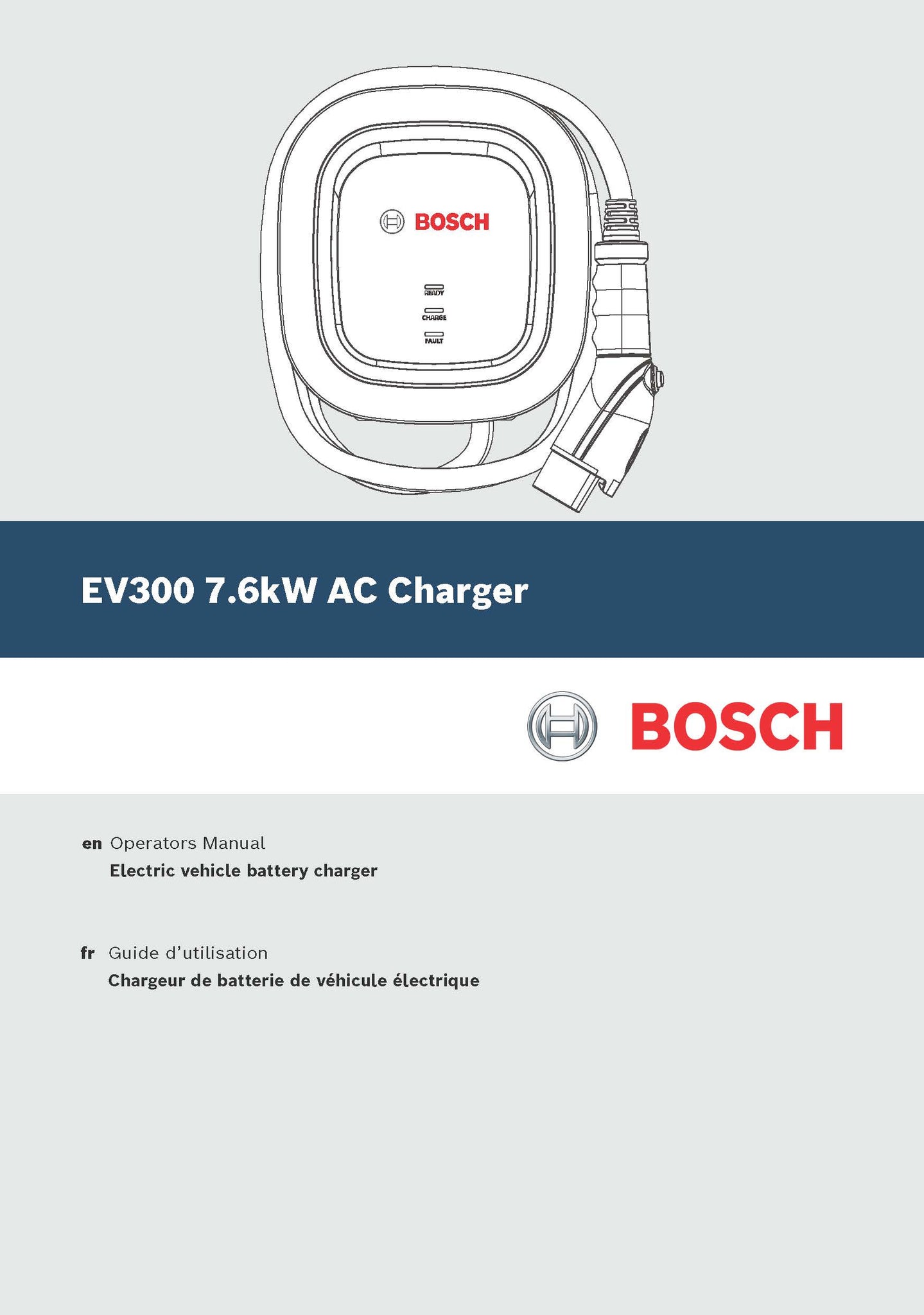 Bosch EV300 Tesla Model X Wallbox Level 2 32A 240V 7.6kW EV Charging  Station NEMA 14-50