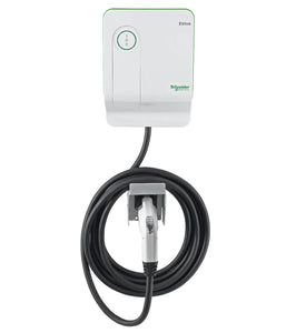 Schneider Electric EVlink EV230WS the Schneider Electric EVlink EV230WS electric vehicle charging station (EVSE) charges all SAE J1772-compliant vehicles including both electric vehicle (EV) models like the Nissan LEAF and BMW i3 as well as plug-in hybrid (PHEV) models like the Chevy Volt or Ford Fusion.