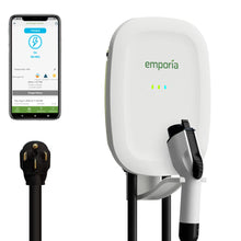 Load image into Gallery viewer, Emporia-EV Charger  NACS (Tesla) or CCS (J1772)  Energy Star  UL Listed  48 Amp  24&#39; Cable

