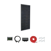Cargar imagen en el visor de la galería, Zamp Solar-Legacy Black 190 Watt Solar Panel Cinder 40 Deluxe Kit
