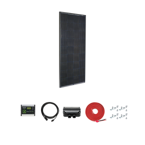 Zamp Solar-Legacy Black 190 Watt Solar Panel Cinder 40 Deluxe Kit