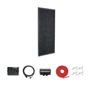 Zamp Solar-Legacy Black 190 Watt Solar Panel Cinder 40 Deluxe Kit