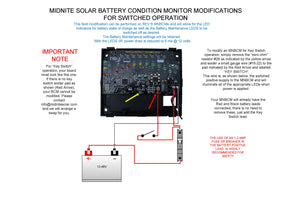 MIDNITE Solar-MNBCM Midnite, Volt Meter, Battery Capacity Meter 12-48V