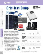 Load image into Gallery viewer, RPS-Grid-less Sump™ Pump System
