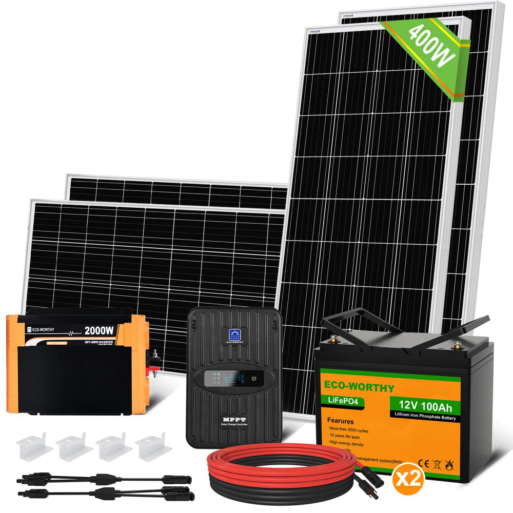 ECO-WORTHY 5000W Solar Hybrid Inverter with Remote India
