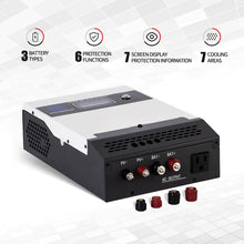 Load image into Gallery viewer, Eco-Worthy Solar-All-in-one Inverter Built in 600W 12V Pure Sine Wave Inverter &amp; 30A Controller for Off Grid System
