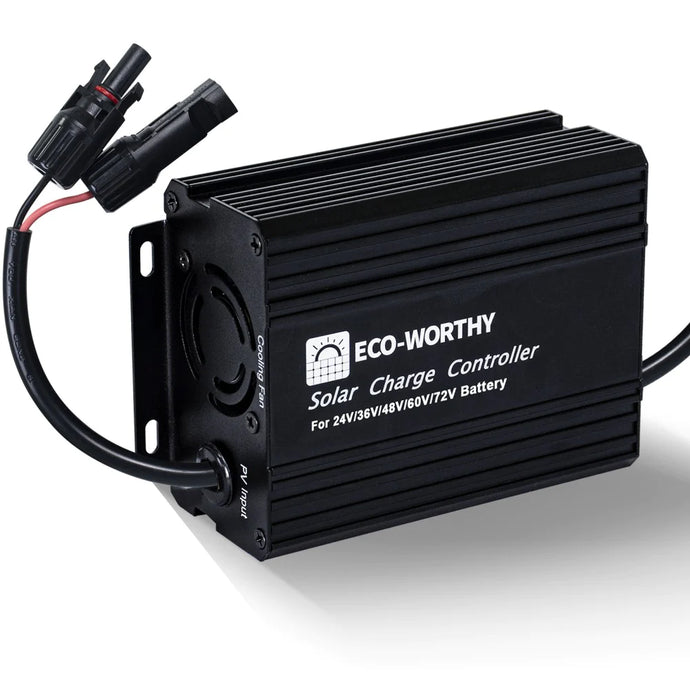 Eco-Worthy-48V/60V/72V Boost 12A MPPT Solar Charge Controller Regulator