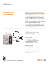 Cargar imagen en el visor de la galería, ENPHASE Energy-S280 Microinverter On-grid Applications
