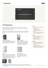 Cargar imagen en el visor de la galería, ENPHASE energy-IQ Combiner 4 with integrated IQ Gateway consolidates interconnection
