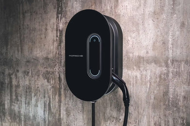 EV charging with the Porsche-designed wall charger from the convenience of your own home. With a charging power of up to 19.2 kW
