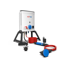 Cargar imagen en el visor de la galería, HOTTAP V2 Essentials Portable Hot Water Kit, Wherever you can take a propane bottle, you can take the HOTTAP. It’s the world’s smallest water heater in its class. And enjoying a HOTTAP shower is as easy as flipping a switch.
