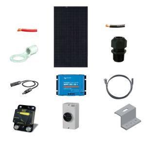 Are you looking for a reliable and efficient way to power your RV with clean and renewable energy? If so, you might be interested in our RV solar charging kit with a 400 watt REC solar panel and a victron 100/30 mppt. This kit is designed to provide you with enough electricity to run your essential appliances and devices while you enjoy the freedom of off-grid camping.