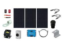 Load image into Gallery viewer, NAZ-3-Large-Solar-Charging-12V-Kit  Are you looking for a reliable and efficient way to power your RV with clean and renewable energy? If so, you might be interested in our RV solar charging kit with a 1260 watt REC solar panel array and a victron 150/85 mppt. This kit is designed to provide you with enough electricity to run your essential appliances and devices while you enjoy the freedom of off-grid camping.
