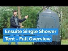 Cargar y reproducir el video en el visor de la galería, Joolco-ENSUITE Single Large Automatic Shower Tent
