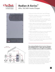 Kit OutBack Power-GS4048A-AC Radian AC Coupling Bundle