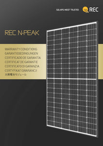 REC Solar-N-REC Solar N-PEAK 2 Series 365 Watt Monocrystalline Solar Module