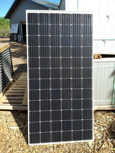 SilfabSolar-345 watt solar panels, used- pallet of 27